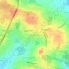Mapa topográfico Kattigenahalli, altitud, relieve