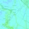 Mapa topográfico Doreng, altitud, relieve