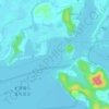 Mapa topográfico 梅梁湾, altitud, relieve