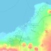 Mapa topográfico Jolo, altitud, relieve