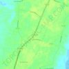 Mapa topográfico Machipongo, altitud, relieve