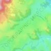 Mapa topográfico Cobbin Creek, altitud, relieve