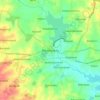 Mapa topográfico Betamangala, altitud, relieve