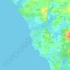 Mapa topográfico Le Fort-Bloqué, altitud, relieve
