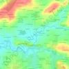 Mapa topográfico Tahan, altitud, relieve