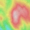 Mapa topográfico Widow Mountain, altitud, relieve