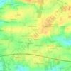 Mapa topográfico La Chauvelière, altitud, relieve