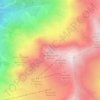 Mapa topográfico Vordere Schöntaufspitze, altitud, relieve