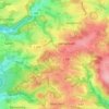 Mapa topográfico Kierdorf, altitud, relieve