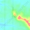Mapa topográfico Saddle Mound, altitud, relieve
