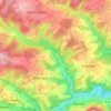 Mapa topográfico Mimbach, altitud, relieve