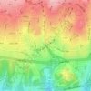 Mapa topográfico میدان صنعت, altitud, relieve