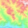 Mapa topográfico Suppirang, altitud, relieve