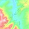 Mapa topográfico Jatumpampa, altitud, relieve