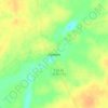 Mapa topográfico Orlivka, altitud, relieve