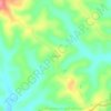 Mapa topográfico Kukke, altitud, relieve
