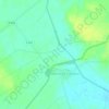 Mapa topográfico La Lluvia, altitud, relieve