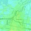 Mapa topográfico Kraton Kidul, altitud, relieve