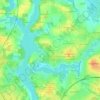 Mapa topográfico L'Angle, altitud, relieve