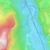 Mapa topográfico Sous Radon, altitud, relieve