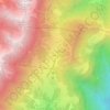 Mapa topográfico Novezza, altitud, relieve