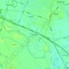 Mapa topográfico Huangzhuang Subdistrict, altitud, relieve