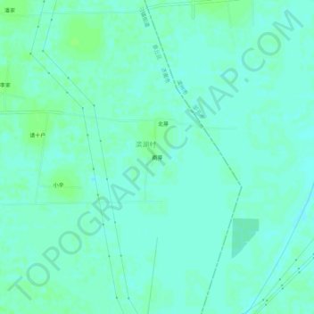 Mapa topográfico 南芽, altitud, relieve