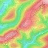 Mapa topográfico Auf der Höhe, altitud, relieve