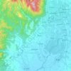 Mapa topográfico น้ำแพร่พัฒนา, altitud, relieve