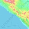 Mapa topográfico Lemong, altitud, relieve