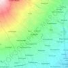 Mapa topográfico Kutasari, altitud, relieve