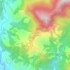 Mapa topográfico Yangjakot, altitud, relieve