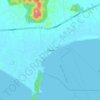 Mapa topográfico Ban Phe, altitud, relieve