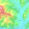 Mapa topográfico Le Mas, altitud, relieve