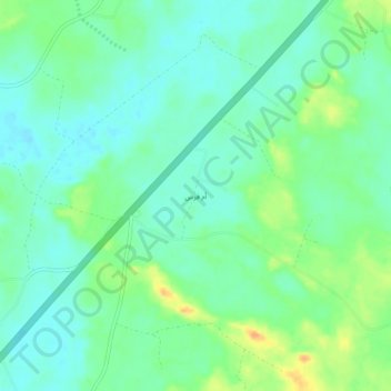 Mapa topográfico Umm Furs, altitud, relieve