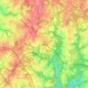 Mapa topográfico Redland, altitud, relieve