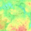 Mapa topográfico Pomieczyno, altitud, relieve
