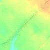 Mapa topográfico Coronel Falcón, altitud, relieve