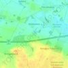 Mapa topográfico Bliż, altitud, relieve