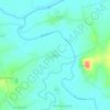 Mapa topográfico Beed, altitud, relieve