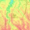 Mapa topográfico Meruyung, altitud, relieve
