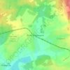 Mapa topográfico Volia-Starytska, altitud, relieve