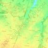 Mapa topográfico La Voie Dieu, altitud, relieve