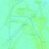 Mapa topográfico Sidokare, altitud, relieve