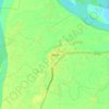 Mapa topográfico Maner, altitud, relieve