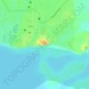 Mapa topográfico Agnigarh Hill, altitud, relieve