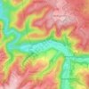 Mapa topográfico Malsbenden, altitud, relieve