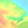 Mapa topográfico East European Plain, altitud, relieve