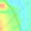Mapa topográfico Bosler, altitud, relieve