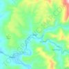 Mapa topográfico Suyo, altitud, relieve